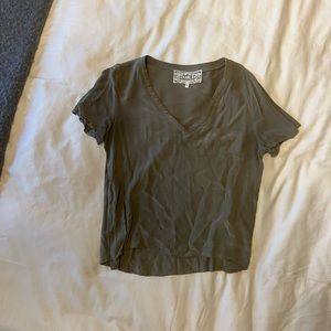 Pink Martini - Olive green T shirt